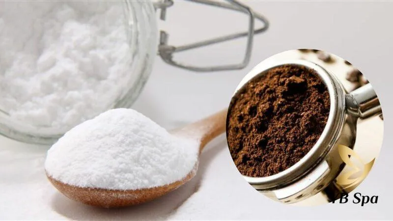 Triệt rụng lông nách bằng baking soda và bột cafe