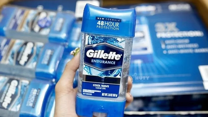 Lăn khử mùi nam Gillette Endurance Cool Wave 107g có mùi hương quyến rũ, thích hợp cho hoạt động ngoài trời